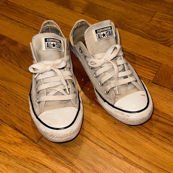 Converse Shoes - All Star Converse Chuck Taylor Canvas Light Grey Women’s Sneaker size 7